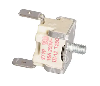 termostat příložný 250°C, termopojistka, T250, 250V/10A